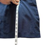 Lulu High Fashion Navy Blue Box Neck Blouse Size M Photo 6