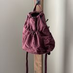 All In Motion NWT  Maroon Drawstring Cinch Backpack Photo 3