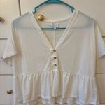 Francesca's  Top White Photo 0