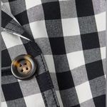 Ann Taylor NWOT Gingham Double Breasted Swing Jacket, Size XXS Photo 1