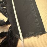 American Bazi  Black Distressed Fringe Jeans Photo 5