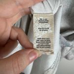 Soft Surroundings Dello Velour Paisley Tunic Top Sz Medium Gray 3/4 Sleeve Boho Photo 6