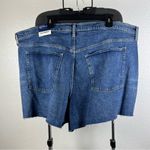 Old Navy | High Waist Distressed Denim Shorts - Blue Photo 4