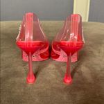 Barbie x ALDO Barbiestessy Collection Pink Translucent Pointed Toe Pumps 8 NEW Photo 12