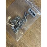 HEADPHONES pendant silver Necklace With Rhinestone Photo 4