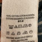 We The Free crewneck top boxy fit striped dark teal oversized Small Photo 6