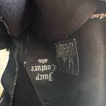 Juicy Couture  Jessi Grey Boots Women's size 9.5 Lace-up side zipper black bootie Photo 7