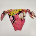 Agua Bendita  Haim Reversible Bikini Bottom Praia Size 3XL Pink Neon NWT Photo 1