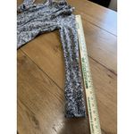 Athleta Shanti Salutation Textured Full Zip Jacket Moonflower Black Size XXS Photo 5