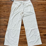 Athleta  x Allyson Felix | Women's Legend Track Pants Size Large Magnolia White Photo 0