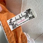 Free People Intimately Wild Hearts Bralette Crop Top Floral Orange Photo 2