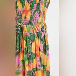 NWT  FARM Rio Orange Sunset Maxi Dress Size Large Photo 5