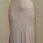 Alberto Makali Gorgeous Gold, Form Fitting, One Shoulder, Jewel Embellished Gown Photo 0
