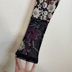 Free People  Isabelle Tunic XS Floral V Neck Long Sleeve Sheer Boho Gypsy Swing Photo 1