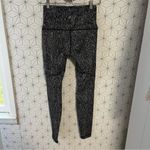 Lululemon Wunder Under High Rise 30” Black White Pixel Photo 4