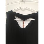 Erika Women's Sleeveless Button Down Tank Dress Size Small Black Photo 9