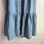 Levi's NWT  Light Blue Denim Katherine Maxi Dress Photo 10