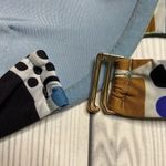 Beach Riot NWOT  Camilla Bikini Top Abstract Blue Print size XL Photo 4