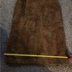 Magic 100%  leather  Women's Skirt long vintage boho country western chic great condi! Photo 1