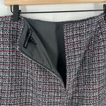 White House | Black Market WHBM Classic Black White Pink Tweed Pencil Skirt Size 16 Photo 6