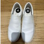 Thousand Fell Womens Size 9.5 Slip On Shoes White Navy Blue Detail Vegan Made Photo 6