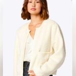 Joie NWT  Claire Sherpa jacket boho spring winter cozy designer blazer $245 Photo 1