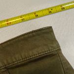 Banana Republic  Womens Cargo Pants Olive Green Stretch Cropped Size‎ 16S Short # Photo 8