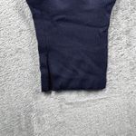 Sympli Crop Pant Minimalist Lagenlook Slinky Stretch Travel Quiet Luxury Comfort Blue Size 14 Photo 5