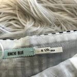 Urban Outfitters new kimchi blue black white gingham off shoulder romper size 6 Photo 2