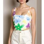 With Jean WITH JÉAN Cindy Corset, Viola Tricolour, Large Photo 1