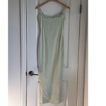 SKIMS Fits Everybody Lace Long Slip Dress in Spearmint, Size Medium Photo 5