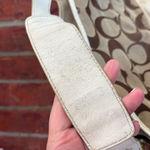 Coach Tan and Cream Shoulder Bag Photo 7