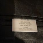 Mary Kay Single Button Cropped Tweed Blue and Black Blazer 10P Photo 14