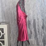 NWT LENA L Charm Tie Back Halter Mini Dress Pink Size L Photo 5