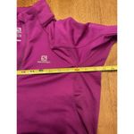 Salomon  Sweatshirt Women's Size Med. ActiTherm 1/4 Zip Fuchsia Pullover Collar Photo 7