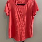 Lululemon Orange Athleisure T-Shirt Size 6 Photo 0