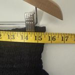 Lucky Brand Vintage Y2K 90’s Mini Skirt Medium Black Embroidered Coconut Girl Tropical Beach Photo 4