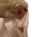 Loft  Pink Skirt Women's Size 6, Mini, Lined, Zipper, Career, Casual Linen‎ Blend Photo 2