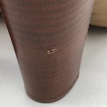 Tahari Womens Margaret Sandals Suede Slingback Laser Cut Open Toe Beige Size 10M Photo 5