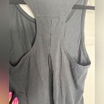 Lululemon  Black Love Tank Pleated Racerback Size 6 Athletic Athleisure Yoga Photo 5