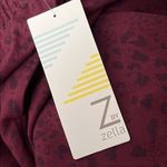 Zella NWT - Z by - Joggers Burgundy Animal Print - S Photo 7