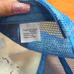 Women's USA Blue and White Cap Red Photo 3