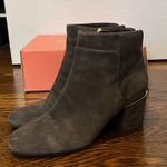 Easy Spirit Dark Gray Faux Suede Booties Photo 1