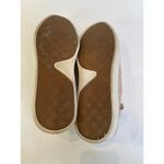 UGG  Pink “Adley” Leather Flat Slip Ons Sz 7.5 Blush Pink & Tan Suede Women's Photo 4