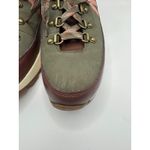 Alex Marie Boots Women 9 Green Thayla Leather Nubuck Lace Up Hiker Ankle Booties Photo 5