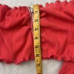 Peach Zippered stretchy Women's Skirt Set Pink Photo 6