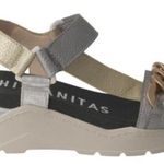 Hispanitas Grazia lead women's Sandals with Gold and Silver Accents Size 9 Photo 0