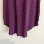 Lululemon  Yogi Everyday Tank Top Sz 6 Purple Heathered Racerback Front Pocket Photo 3