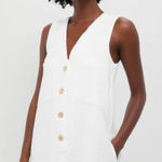 Tuckernuck  White  Textured Myla Romper XXL Photo 0