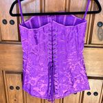 Frederick's of Hollywood NEW! Frederick’s of Hollywood‎ Purple Hollywood Dream Strapless Corset Size 32 Photo 2